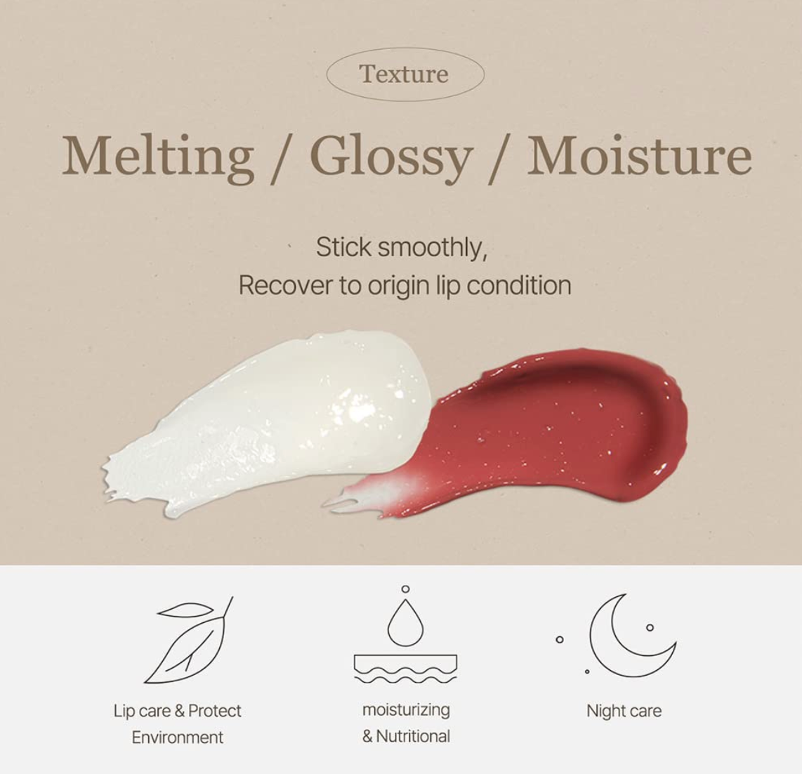 Mixsoon Vegan Melting Lip Balm