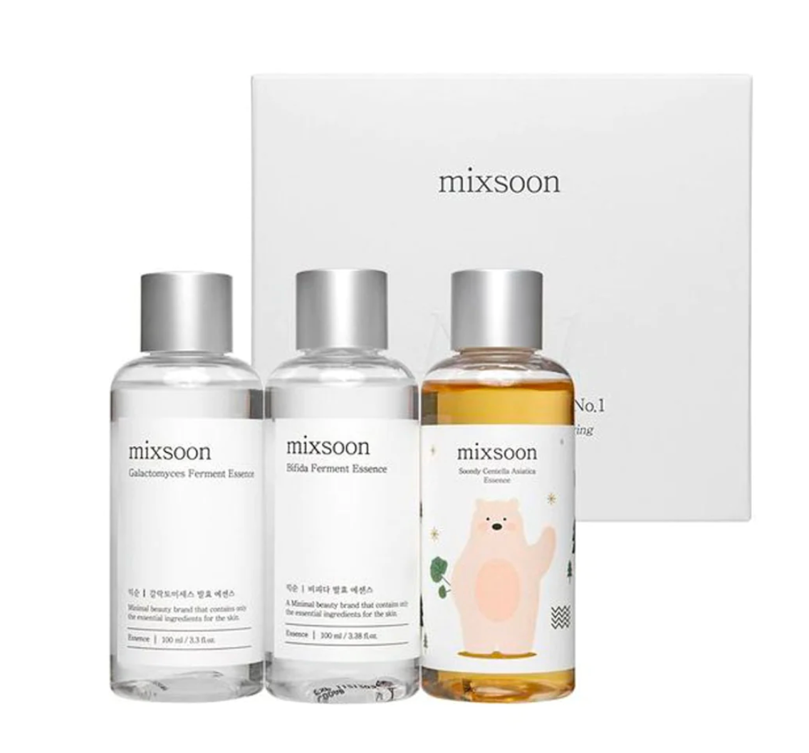 Mixsoon Essence Layering Set No.1 (Soondy Centella Asiatica +Galactomyces+Bifida)