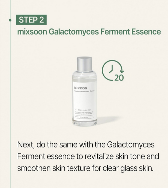 Mixsoon Essence Layering Set No.1 (Soondy Centella Asiatica +Galactomyces+Bifida)