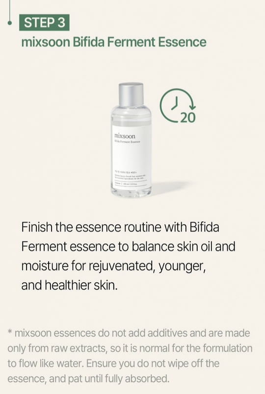 Mixsoon Essence Layering Set No.1 (Soondy Centella Asiatica +Galactomyces+Bifida)
