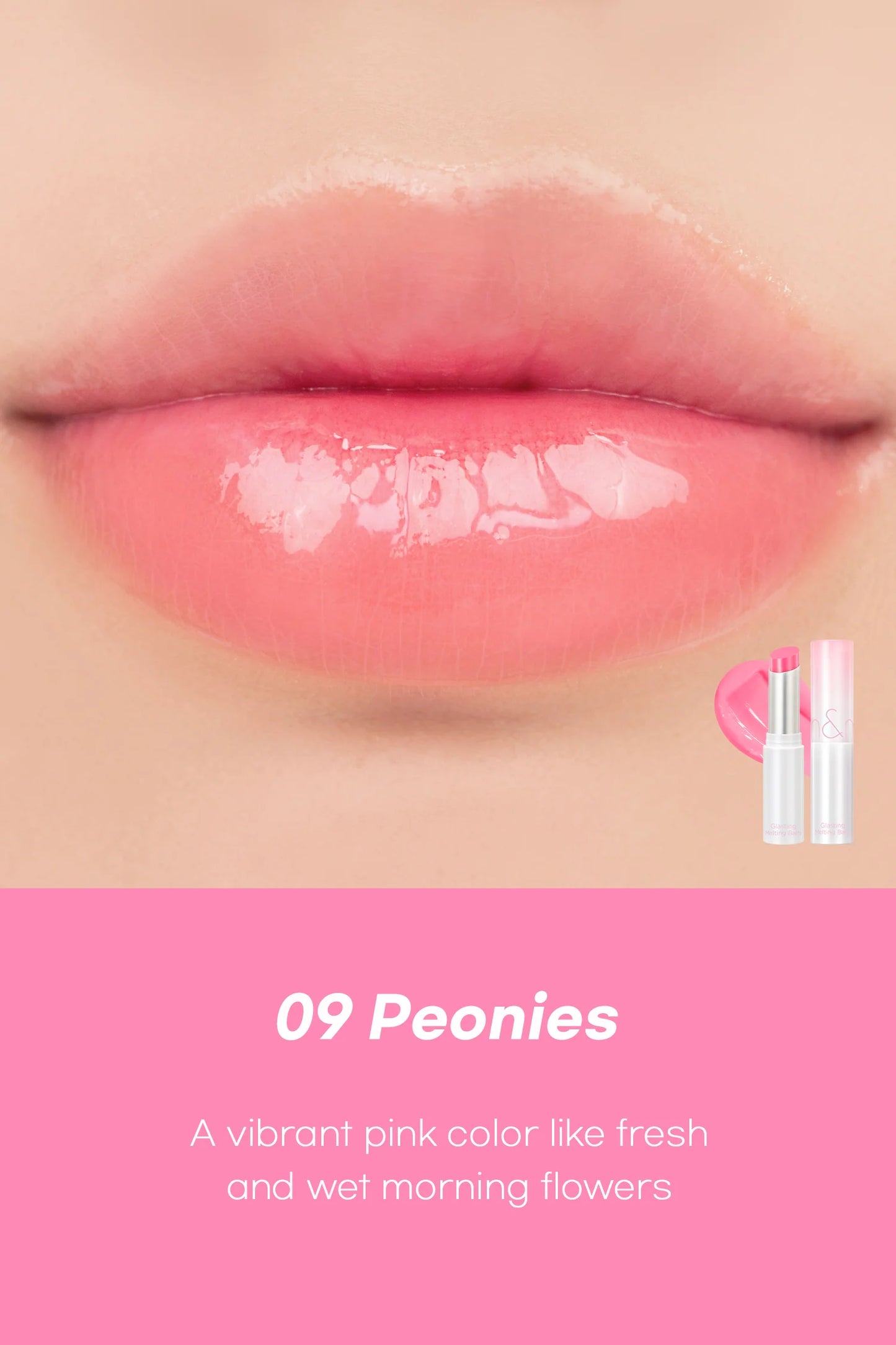 rom&nd Glasting Melting Balm (#9 - Peonies)